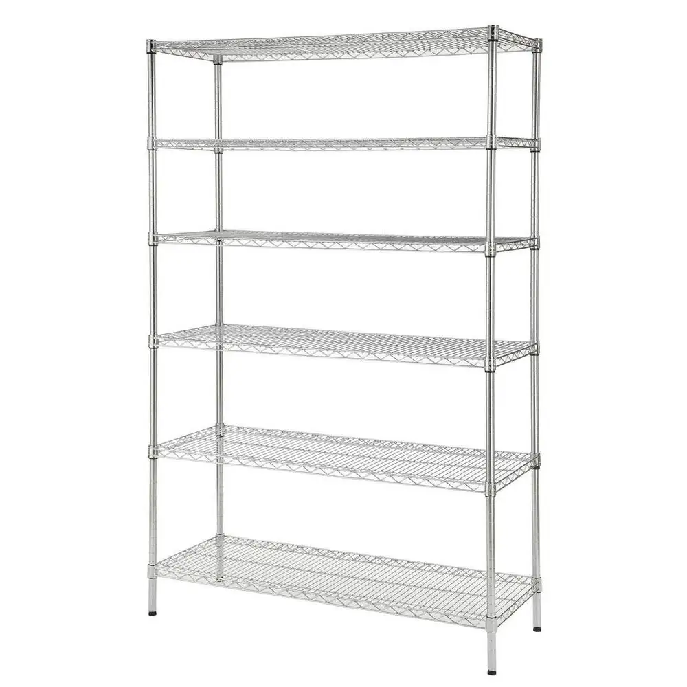Chrome 6-Tier Heavy Duty Metal… — Photo 1