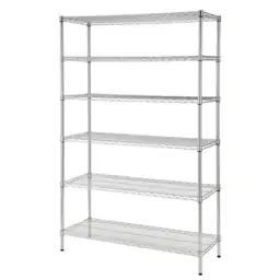 Chrome 6-Tier Heavy Duty Metal… — Photo 1