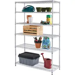 Chrome 6-Tier Heavy Duty Metal… — Photo 2