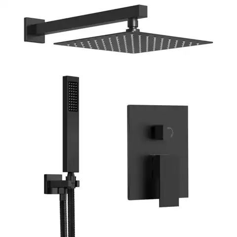 2-Spray Square High-Pressure Wall Bar… — Photo 1