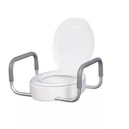 Seat Riser with Removable Arms — Photo 1