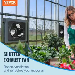 Shutter Exhaust Fan 10 in.… — Photo 2