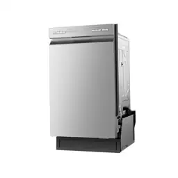 Midea 18-in Front-Control Built-In Dishwasher… — Photo 2