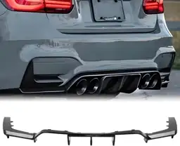 Rear Bumper Diffuser Lip Compatible… — Photo 1