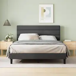 Zinus Piper Upholstered Platform Bed… — Photo 1