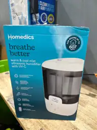 Homedics Warm/Cool Mist Ultrasonic Humidifier… — Photo 3