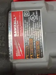 Milwaukee SAWZALL 12 amps Corded… — Photo 6