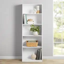 Mainstays 5-Shelf Bookcase with Adjustable… — Photo 1