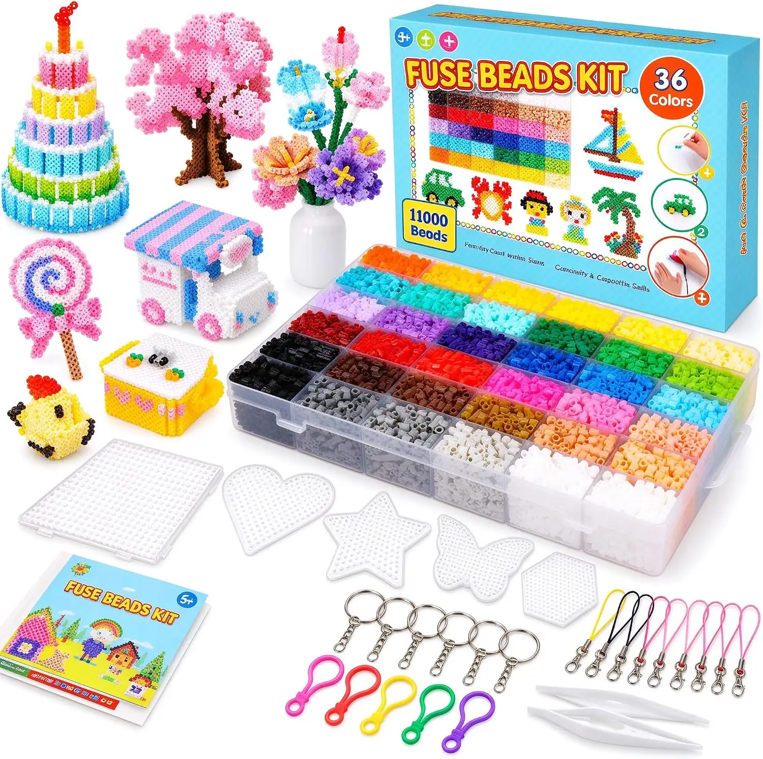 Meland Fuse Beads Kit, 5MM… — Photo 1
