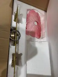 Pink Glass Wall Sconce Light… — Photo 7