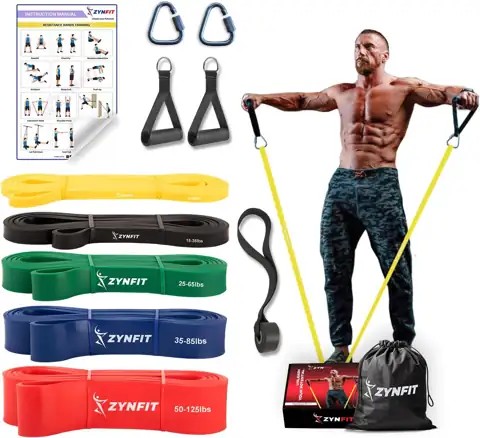 5-Level Resistance Bands for Working… — Photo 1