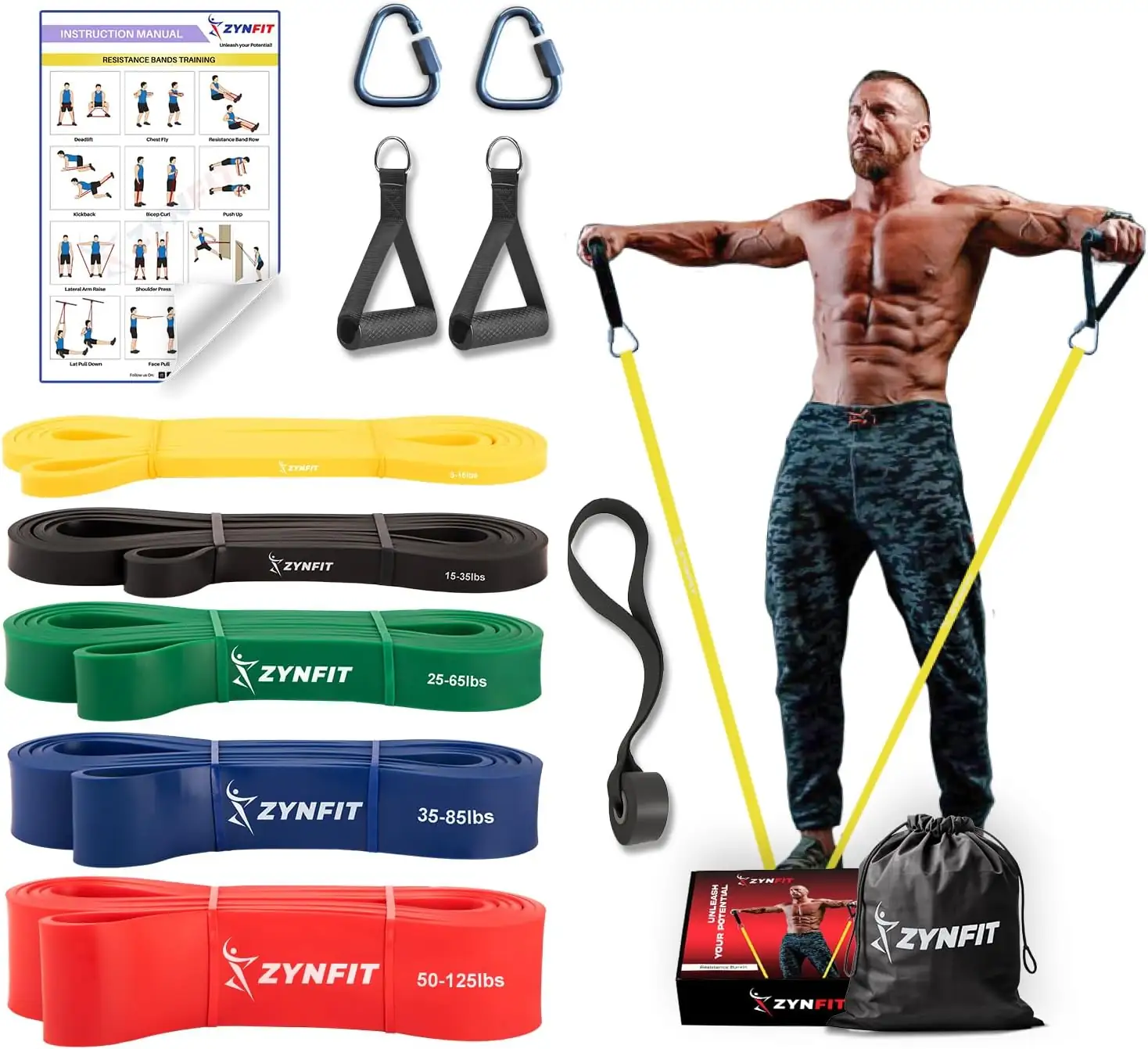 5-Level Resistance Bands for Working… — Photo 1