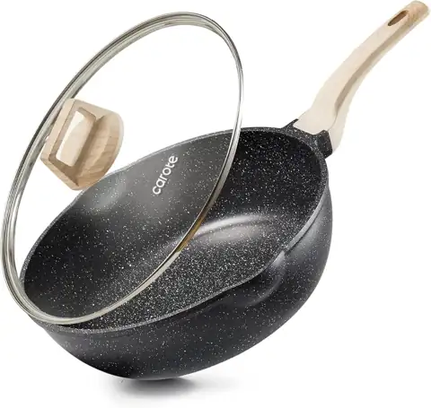 CAROTE 12 Inch Nonstick Deep… — Photo 1
