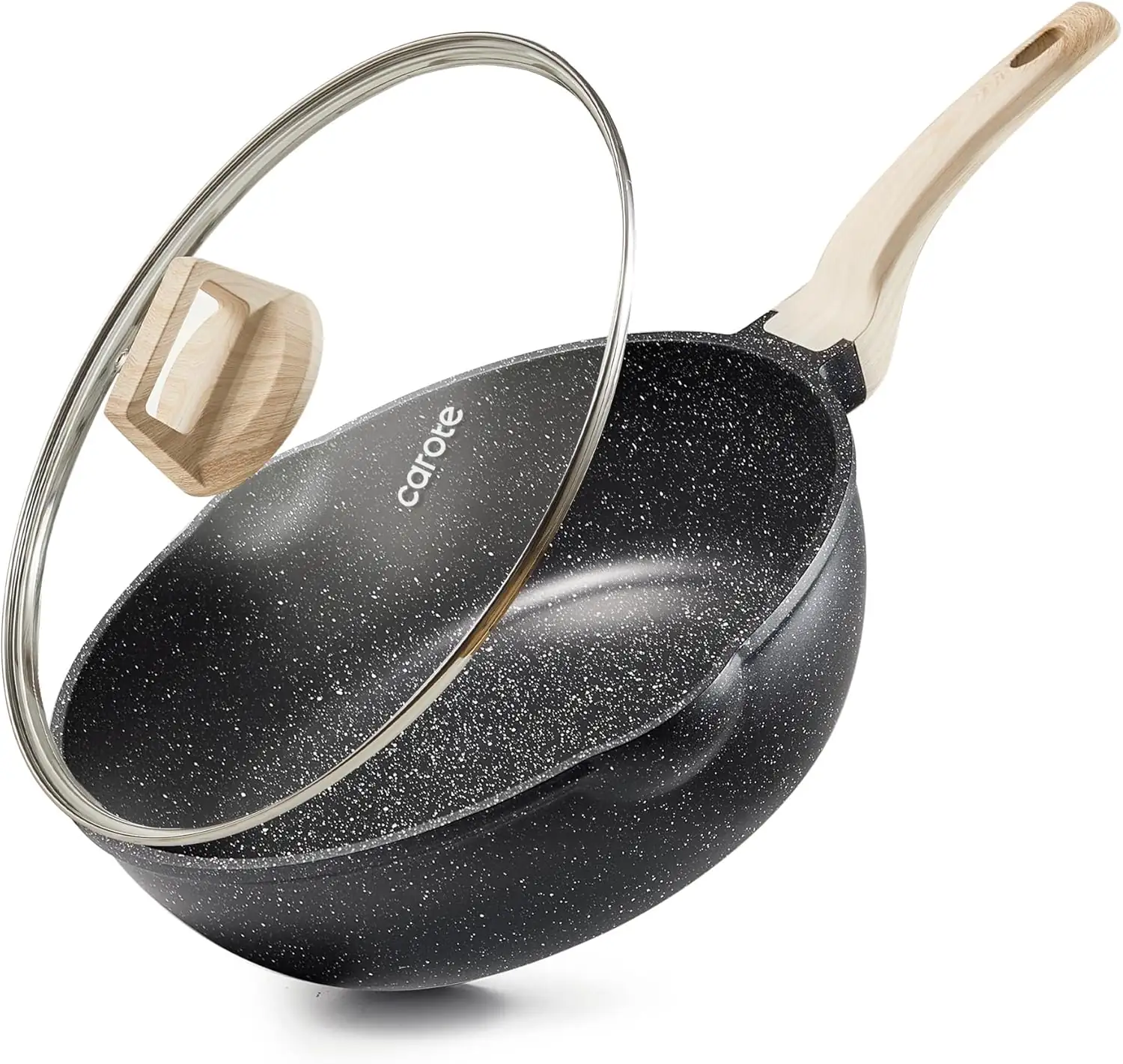 CAROTE 12 Inch Nonstick Deep… — Photo 1