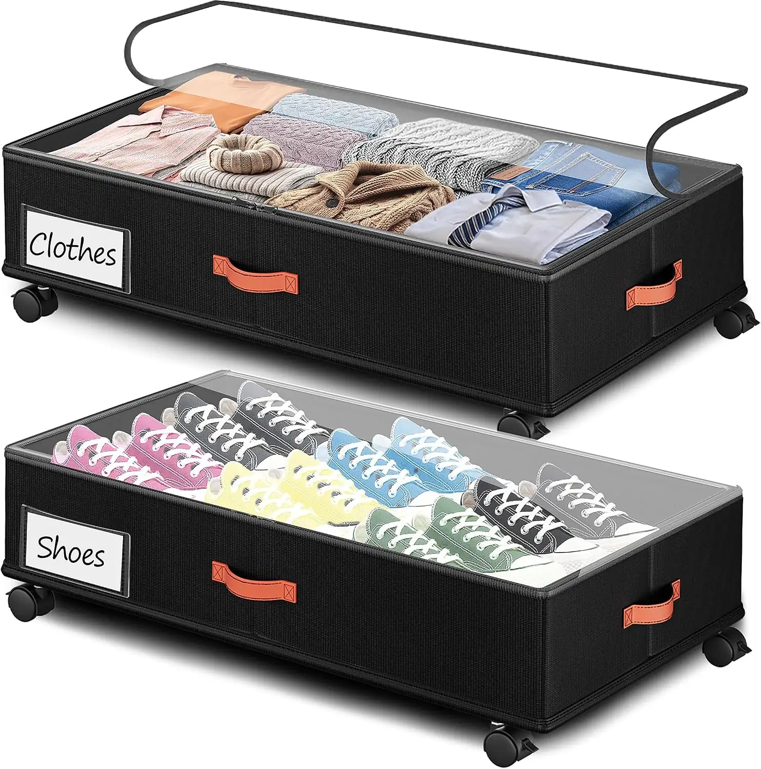 Tsinglax 66L 2-Pack,Under Bed Storage… — Photo 1