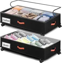 Tsinglax 66L 2-Pack,Under Bed Storage… — Photo 1