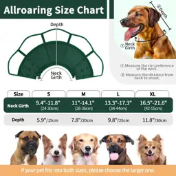 Allroaring Dog Cone Collar, Soft… — Photo 2