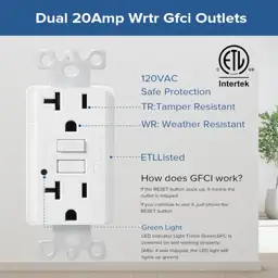 Dual 20 Amp GFCI Outdoor… — Photo 2