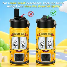 SANDJEST Kid Water Bottle 12oz… — Photo 2