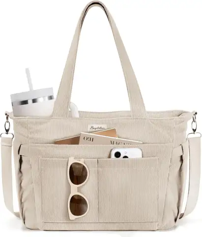 Bagstellar Corduroy Tote Bag for… — Photo 1