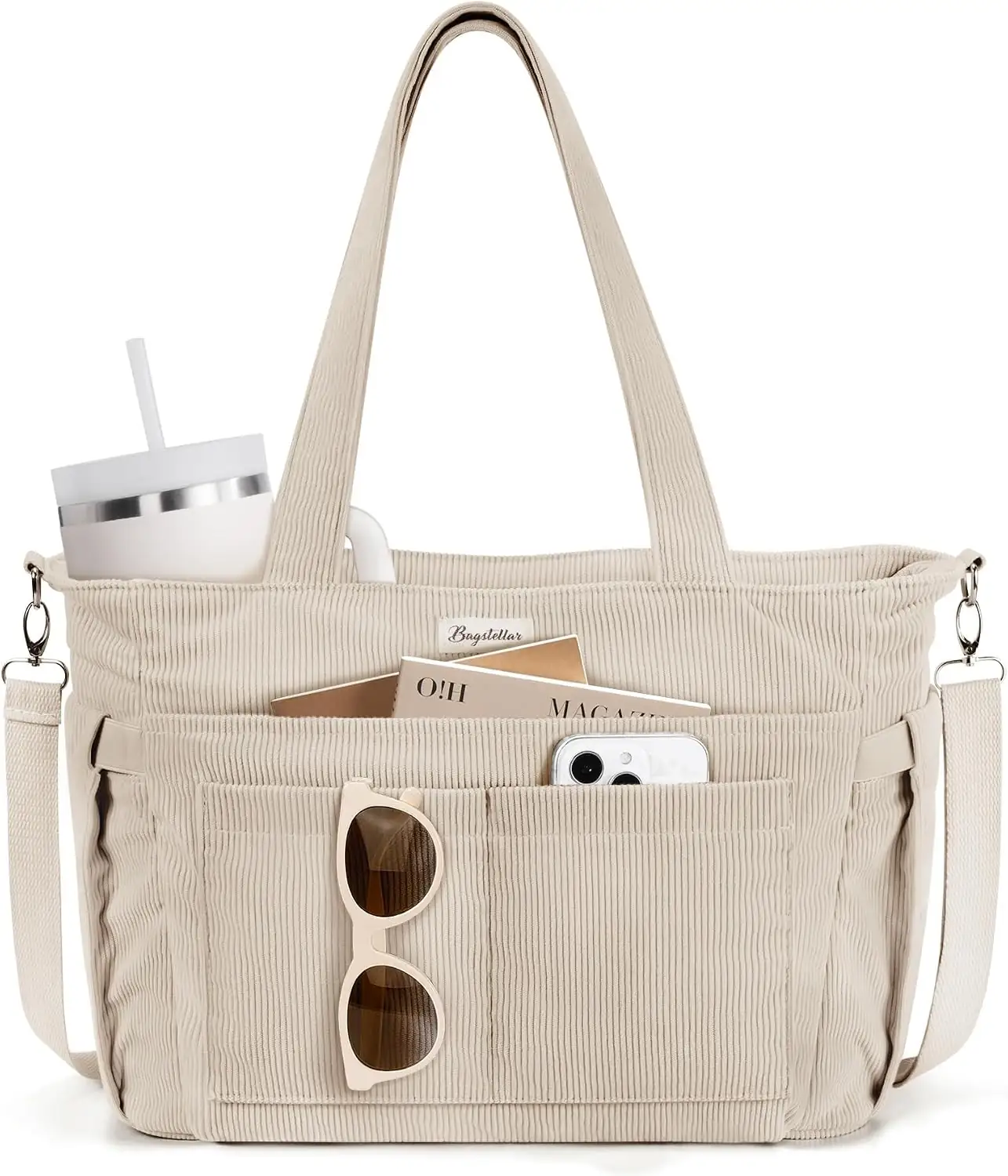 Bagstellar Corduroy Tote Bag for… — Photo 1