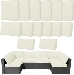 14Pcs Outdoor Cushion Covers for… — Photo 1
