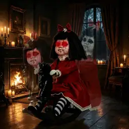 Hourleey Halloween Animatronics: Sound-Activated Girl… — Photo 2