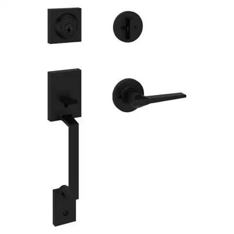 Amador Matte Black Entry Door… — Photo 1