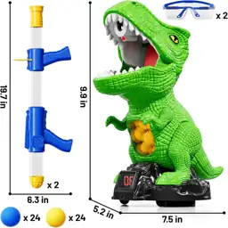 NIPLOOOW Dinosaur Shooting Toys for… — Photo 2