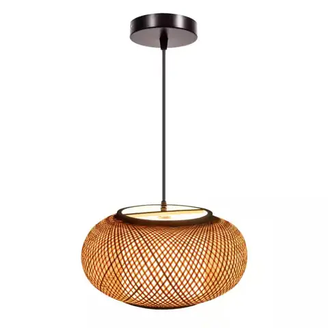 15.7 in. 1-Light Vintage Bamboo… — Photo 1