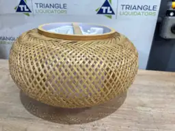 15.7 in. 1-Light Vintage Bamboo… — Photo 5