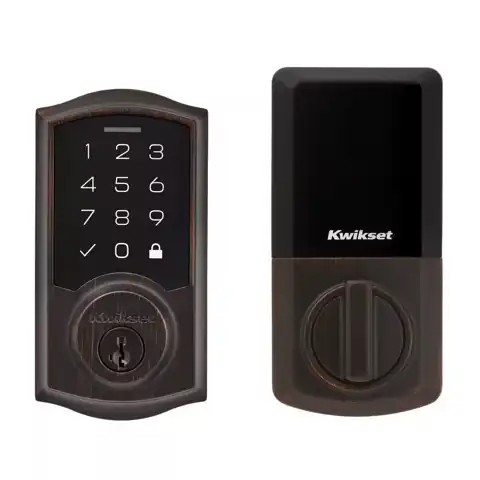 Kwikset SmartCode 270 Venetian Bronze… — Photo 1