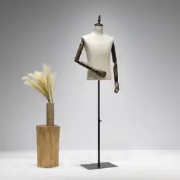 Male Mannequin Torso with Metal… — Photo 1