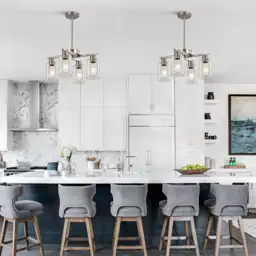 4-Light Brushed Nickel Dining Room… — Photo 2