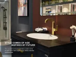 Lava Odoro Gold Bathroom Faucet… — Photo 2