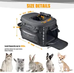 Motorcycle Dog Carrier for Harley… — Photo 2
