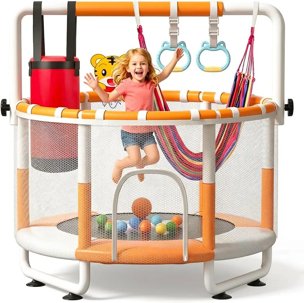 55" Mini Trampoline with Net… — Photo 1