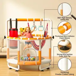 55" Mini Trampoline with Net… — Photo 2