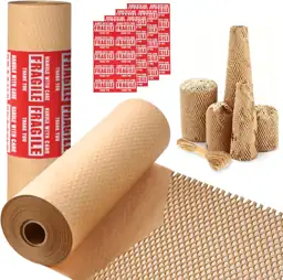 Honeycomb Packing Paper 15"x230' Recyclable… — Photo 1