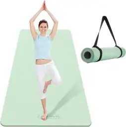 CAMBIVO Extra Wide Yoga Mat… — Photo 1