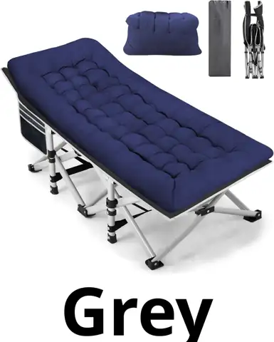 Fragess Portable Camping Cot, 28"… — Photo 1