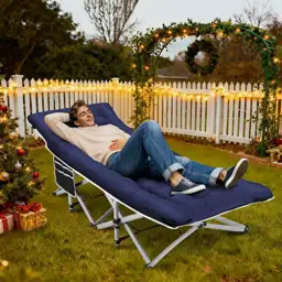 Fragess Portable Camping Cot, 28"… — Photo 2
