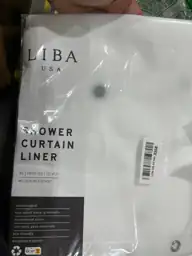 LiBa Shower Curtain PEVA 8G,… — Photo 3
