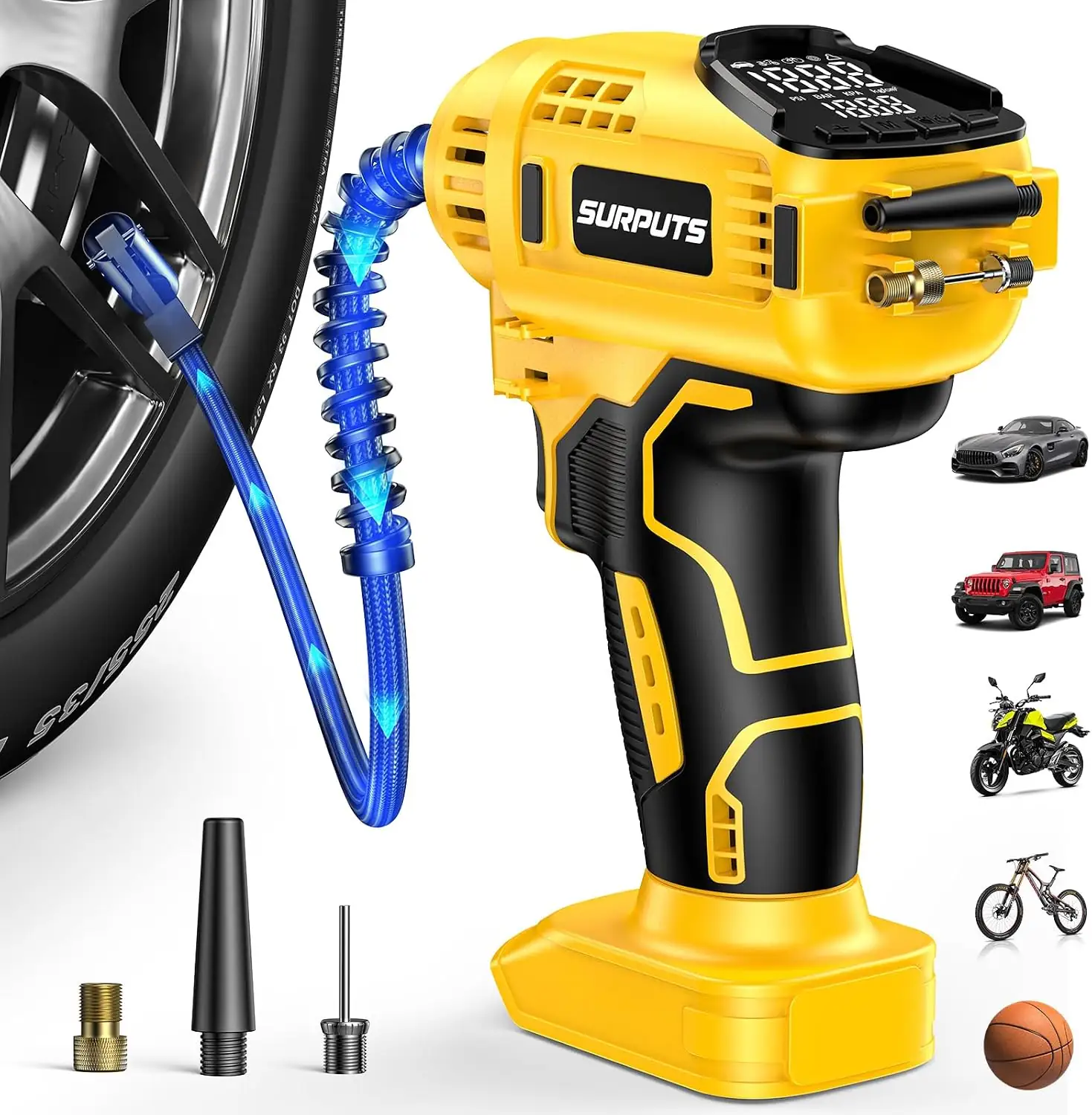 Tire Inflator Portable Air Compressor… — Photo 1