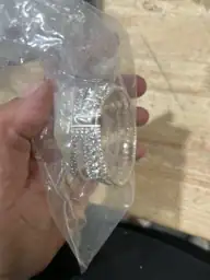 Silver Rhinestone Cuff Bracelet for… — Photo 4