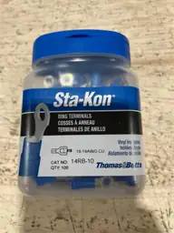 Sta-Kon 14RB-10 18-14 AWG Vinyl-Insulated… — Photo 4