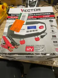 VECTOR 50 Amp Battery Charger/Maintainer — Photo 3