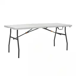 HDX 6 ft. Almond Resin… — Photo 1