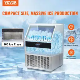 Commercial Ice Maker, 450 lb/24… — Photo 2