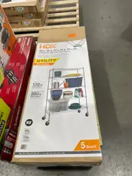 HDX 5-Tier Steel Wire Shelving… — Photo 3